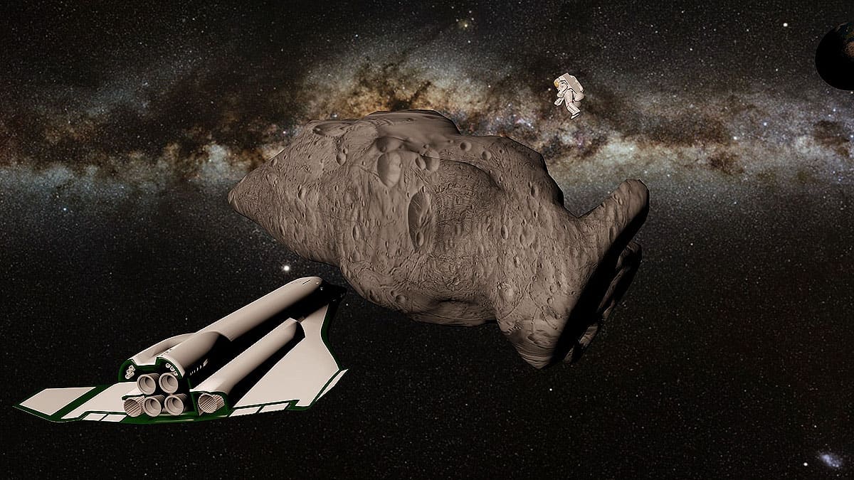 Giocare ad Asteroids