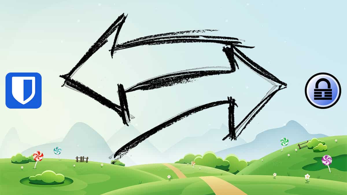 Passare da Bitwarden a KeePass