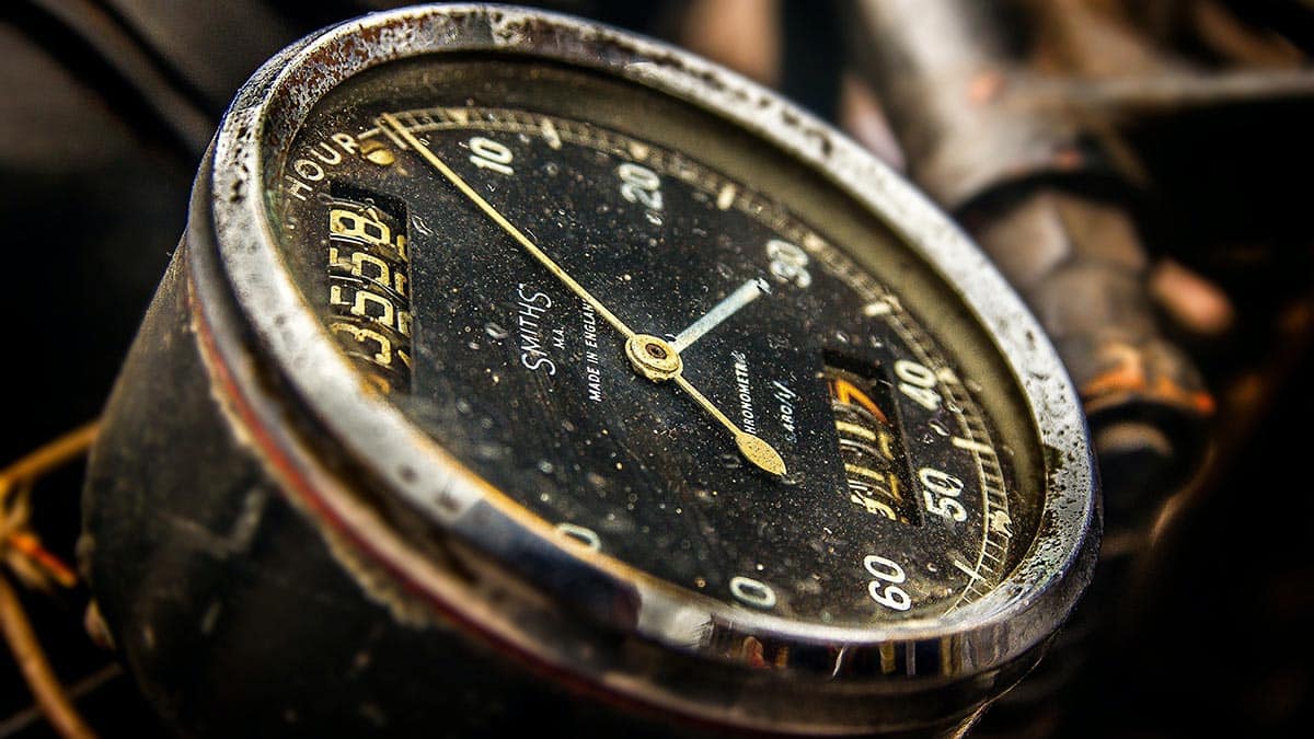 Blue Square Speedometer