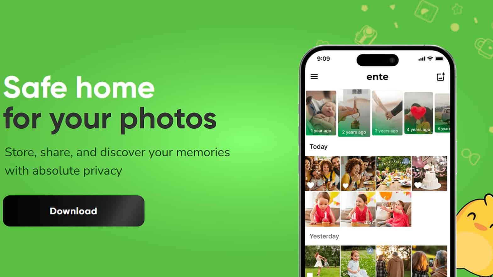 Ente Photos ora permette la trasmissione degli album in TV