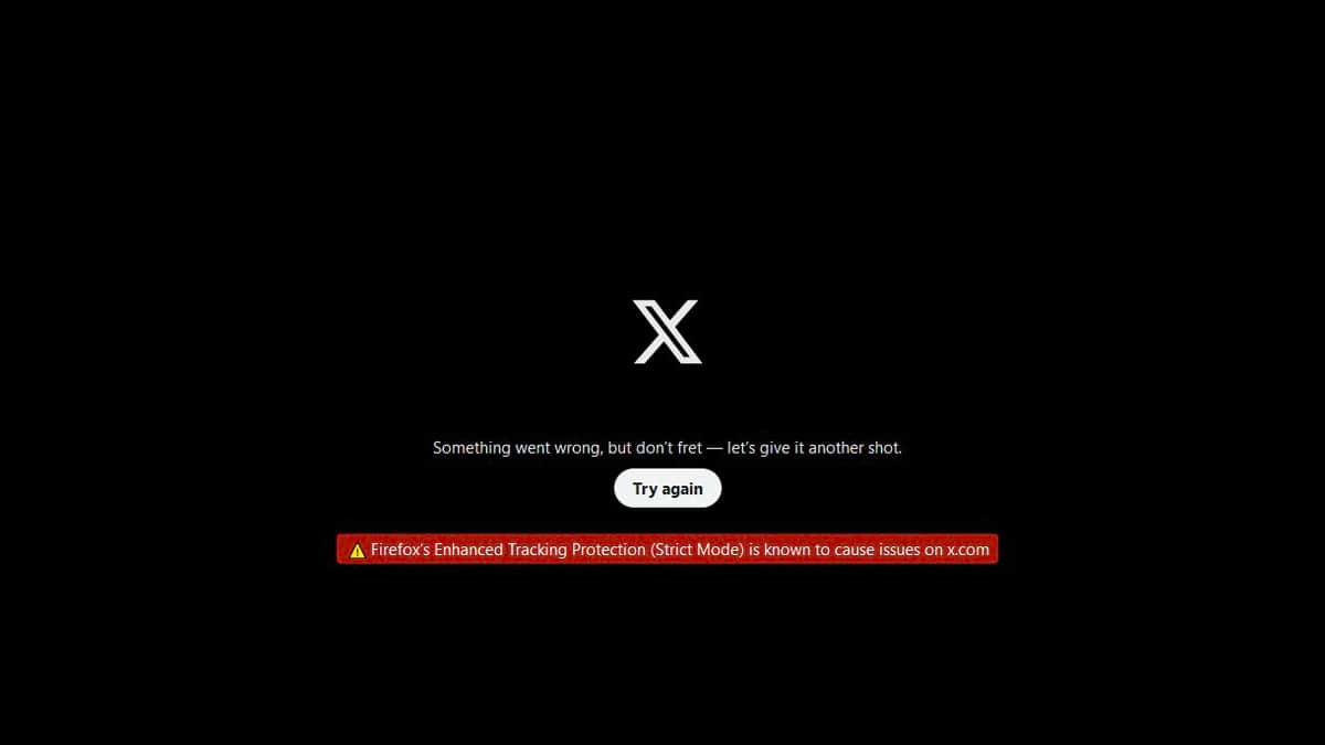 Il reindirizzamento di Twitter a x.com ha rotto Firefox
