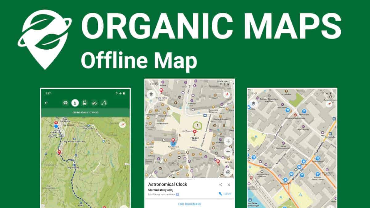 Organic Maps aggiunge i percorsi a piedi e in bicicletta più popolari