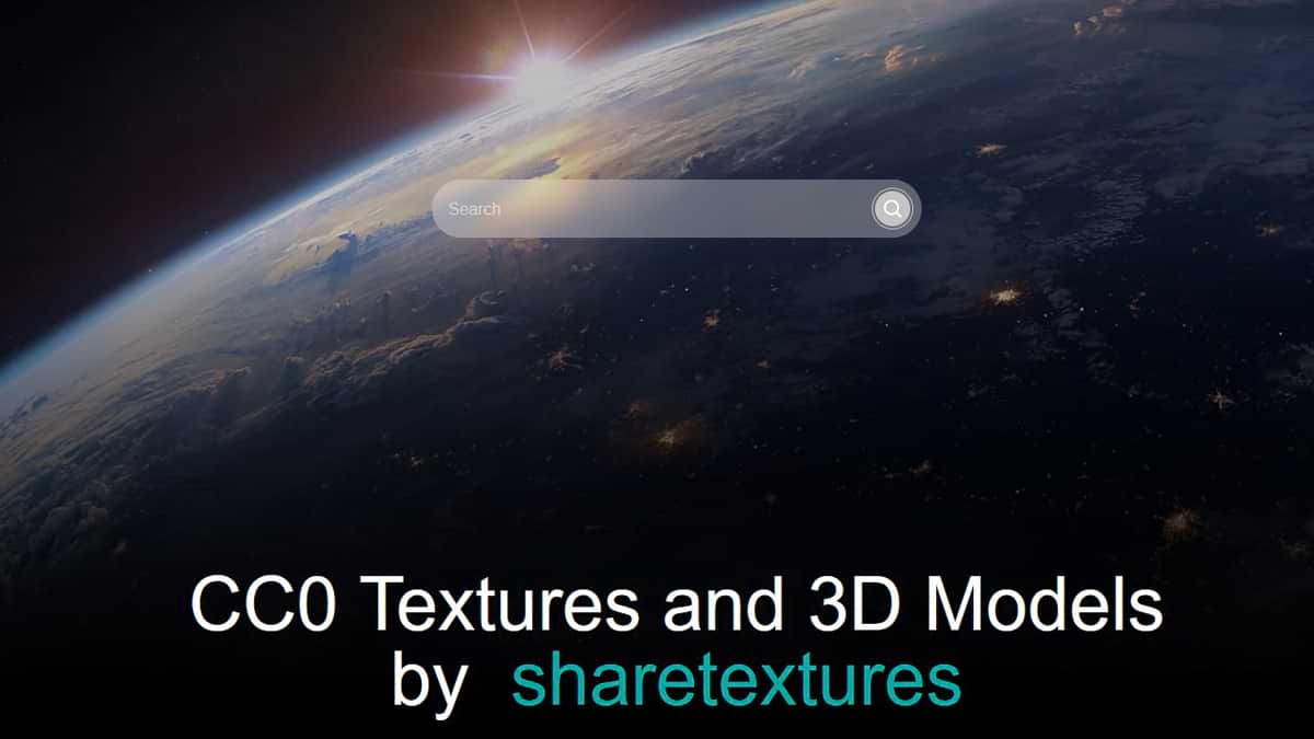 Texture e modelli 3D gratis e di pubblico dominio