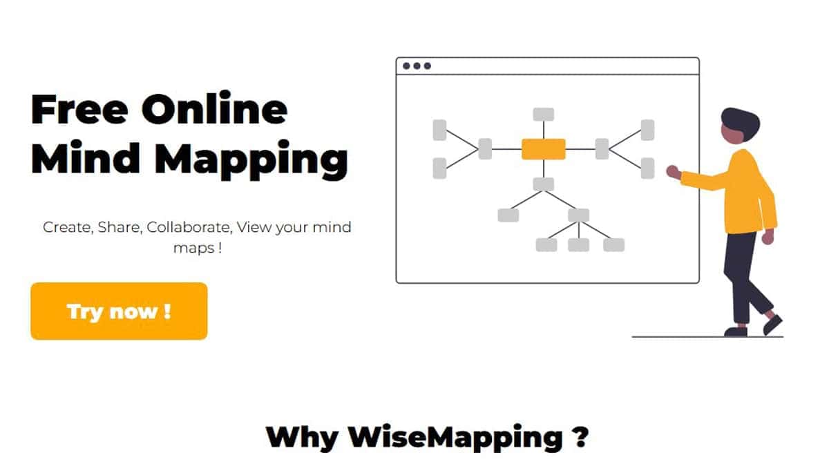 WiseMapping, crea mappe mentali gratuitamente