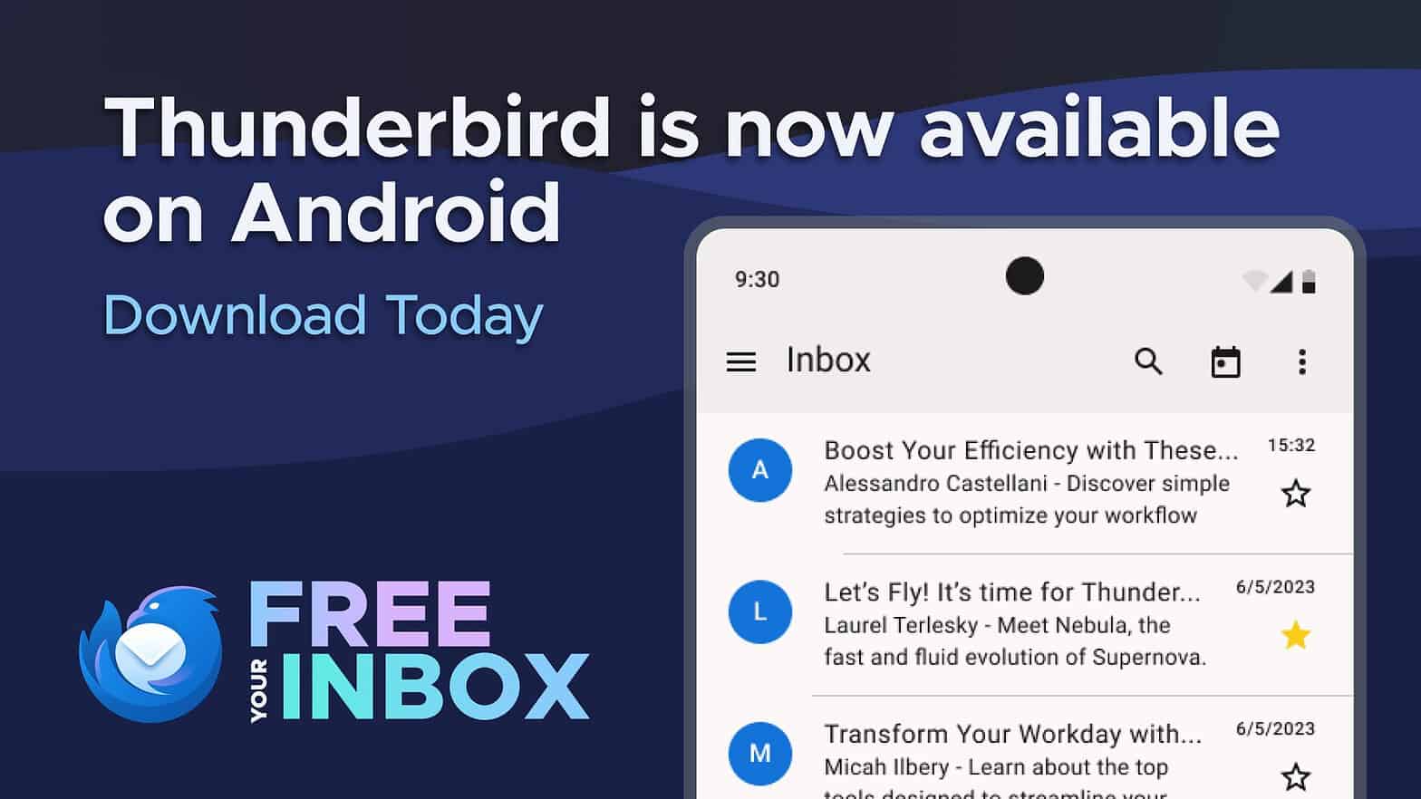 Thunderbird mobile arriva su F-Droid