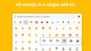Emoji Add-on, l'estensione open source per utilizzare le emoji nel browser