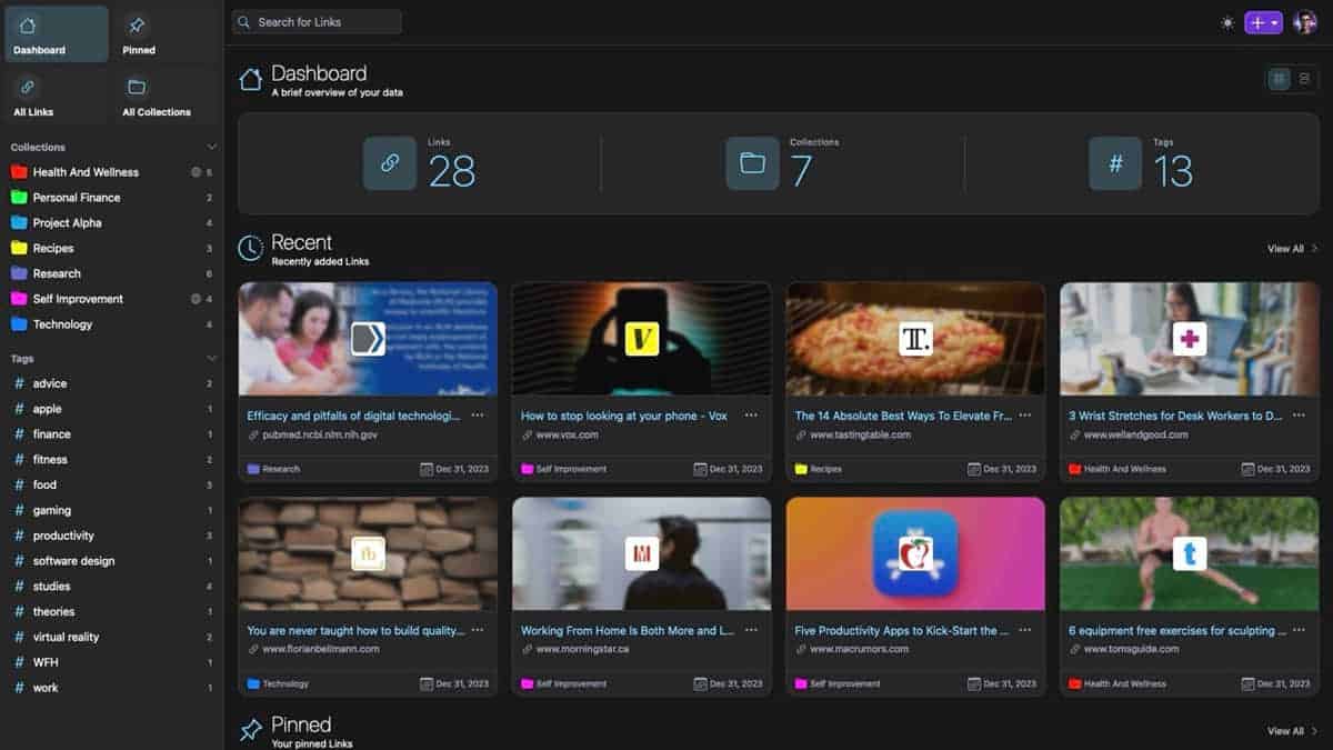 Linkwarden 2.9 introduce nuove funzionalità come tag automatici e temi personalizzati