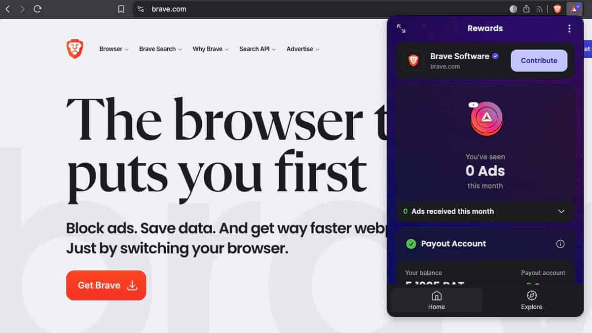 Brave ha tolto le micro-donazioni automatiche