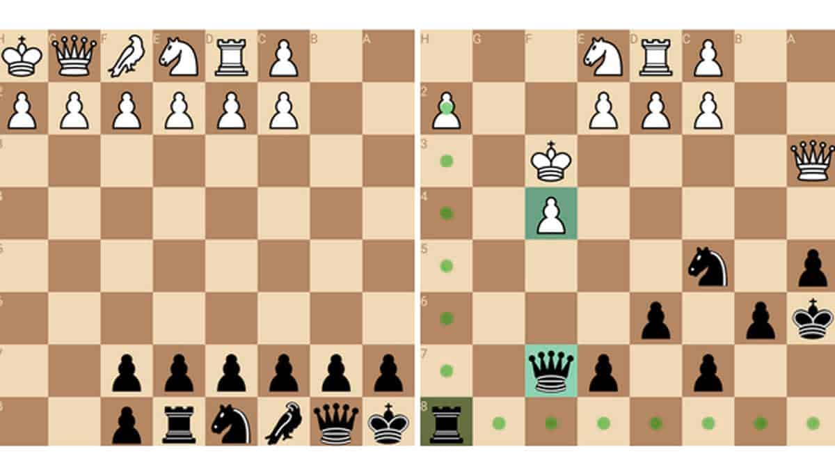 Flang, un gioco simile allo scacchi ma con regole diverse