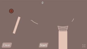 Hoop Draw, disegna linee per far canestro!