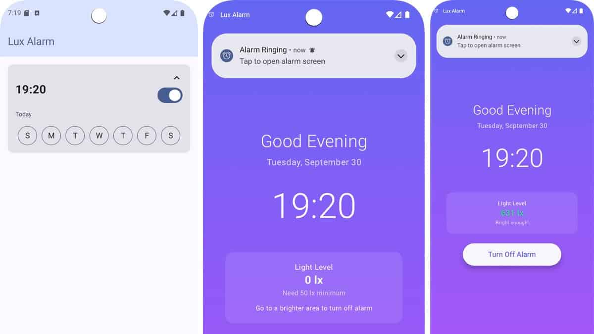 Lux Alarm: la sveglia che si disattiva solo con la luce