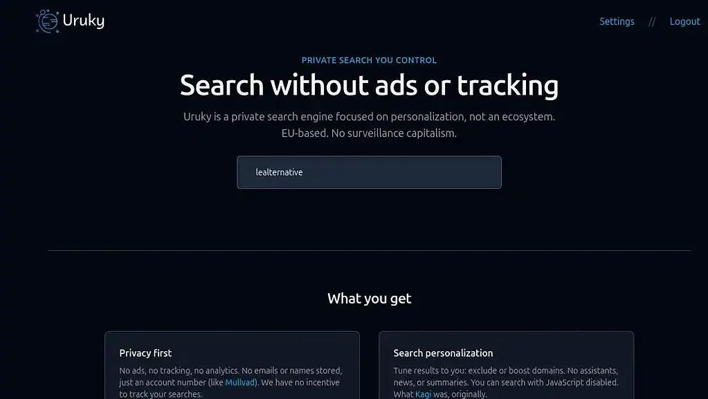 Uruky, un metamotore di ricerca europeo a pagamento da tenere d’occhio