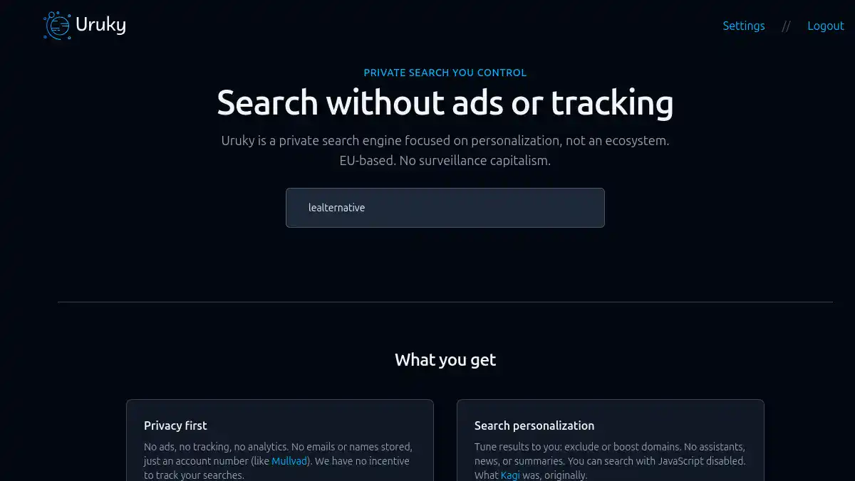 Uruky, un metamotore di ricerca europeo a pagamento da tenere d’occhio