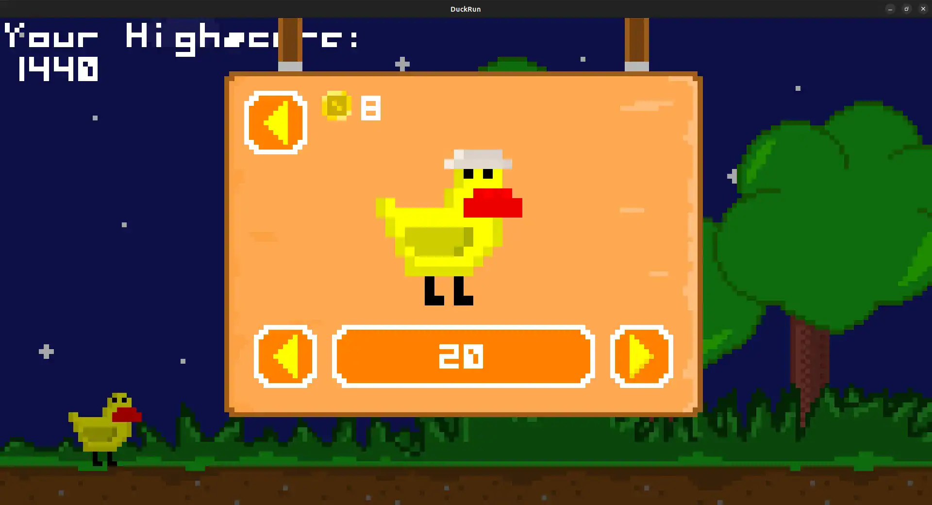 DuckRun, il clone open source del gioco del dinosauro di Chrome con protagonista una papera